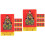 20Pcs Chinese Style Amulet Portable PVC Decor 6
