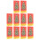 20Pcs Chinese Style Amulet Portable PVC Decor 2