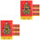 20Pcs Chinese Style Amulet Portable PVC Decor 5
