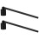 2 Pcs Candle Extinguisher Cover Antique Replacement Diy Black 10