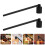 2 Pcs Candle Extinguisher Cover Antique Replacement Diy Black 4