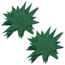 8St Kerst Bestekhouder Groen Boomvormige Tafeldecoratie