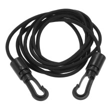 1,5 m elastisches Bungee-Seil mit 2 Schockhaken für Kajak und Kanadier