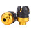 Front Fork Frame Sliders for Motorbikes Aluminum CNC Crash Protectors Gold Set 2