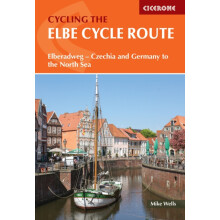 The Elbe Cycle Route by Mike Wells Paperback Book