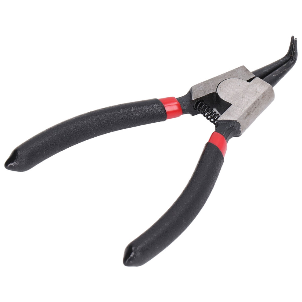Precision 5In Carbon Steel Snap Ring Pliers - Heat Treated Durability 4051357621024