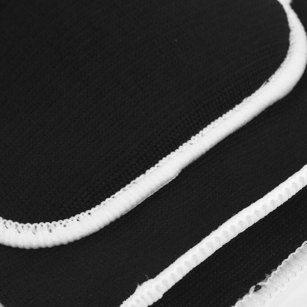 Flexible Elastic Knee Guard Brace Support - Unisex Black Wrap Protector 6921357621141