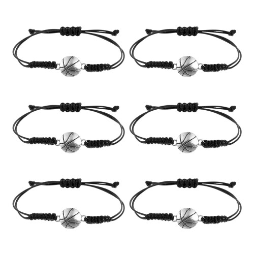 6Stk Geflochtene Armbänder Alloy Elastisch Stylisch 1