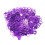 3000Pcs Purple Heart Shape Confetti for Wedding Table Decoration 1