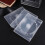 6Pcs De Armazenamento Para Cd, Estojo Transparente Para Dvd 9