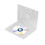6Pcs De Armazenamento Para Cd, Estojo Transparente Para Dvd 3