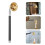 Black Metal Candle Extinguisher Snuffer with Comfortable Grip 5