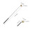 Black Metal Candle Extinguisher Snuffer with Comfortable Grip 2