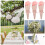 5St Elegante Candy Opslagzakken Roze Papier Cone Voor Bruiloft 5