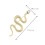 1St Chic Slangvormige Broche Modieuze Accessoire 10
