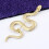 1St Chic Slangvormige Broche Modieuze Accessoire 9