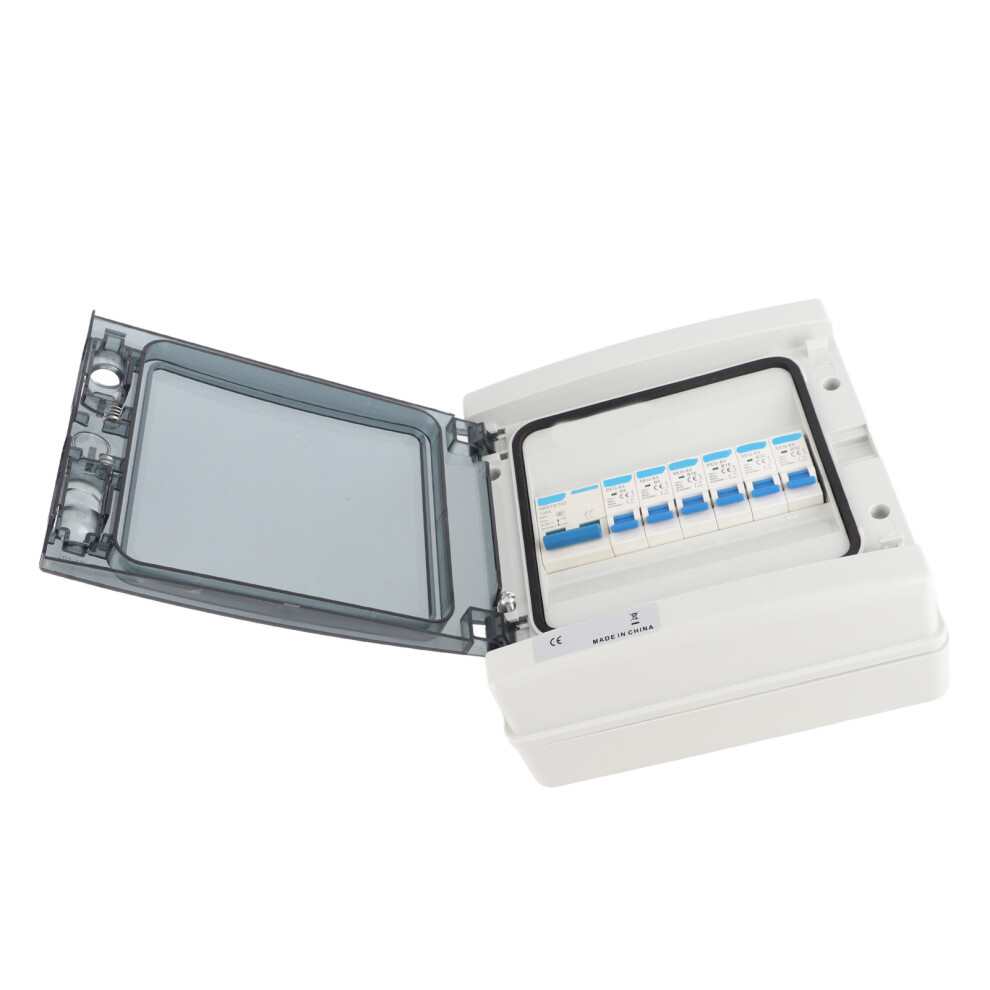 Ip65 Waterproof 6 Mcb Distribution Box With 100A Main Switch 230V Eu 3711357622124