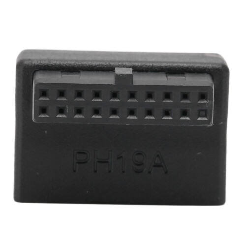 USB 3.0 Front Panel Adapter 19Pin auf 20Pin, 90 Bogen für PC-Motherboard
