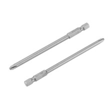 High Quality S2 Steel Screwdriver Bits Set 10pcs Cross & PH 1/4inch Hex 100mm