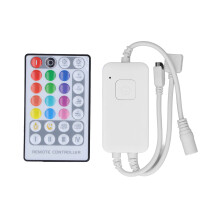 Controlador de tira LED WiFi RGB IR 150 mAh 28 teclas 68 g