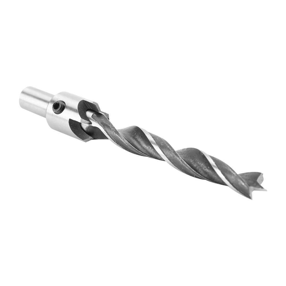 7Pcs Steel 5-Flute Countersink Drill Bits Set 3Mm-10Mm With Hex Key 3321357622828