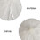 3Pcs Wedding Ring Pillow With Lace Ribbon 11