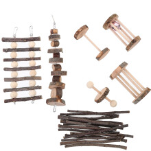 1Set Knabbel Speelgoed Huisdieren