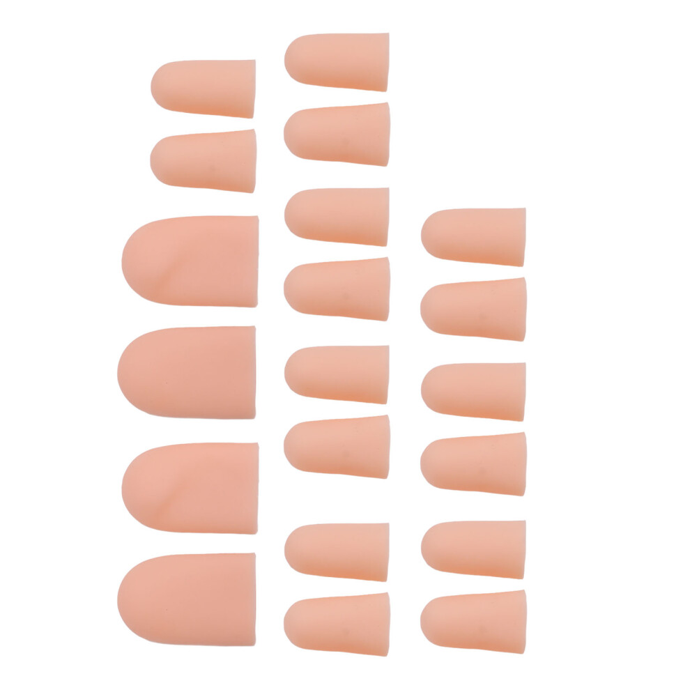 10 Pairs Silicone Toe Protectors for Men Women Pain Relief Corn Callus Blisters