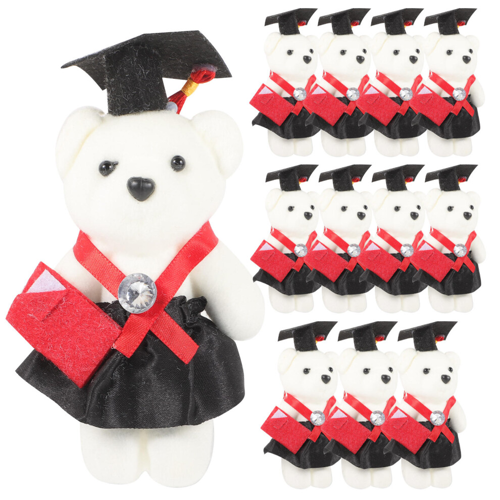 3 Count Graduatipn Bear Graduation Pocket Sized Bears Stuffed Toys-image-OPC-PMPVDTW-NEW