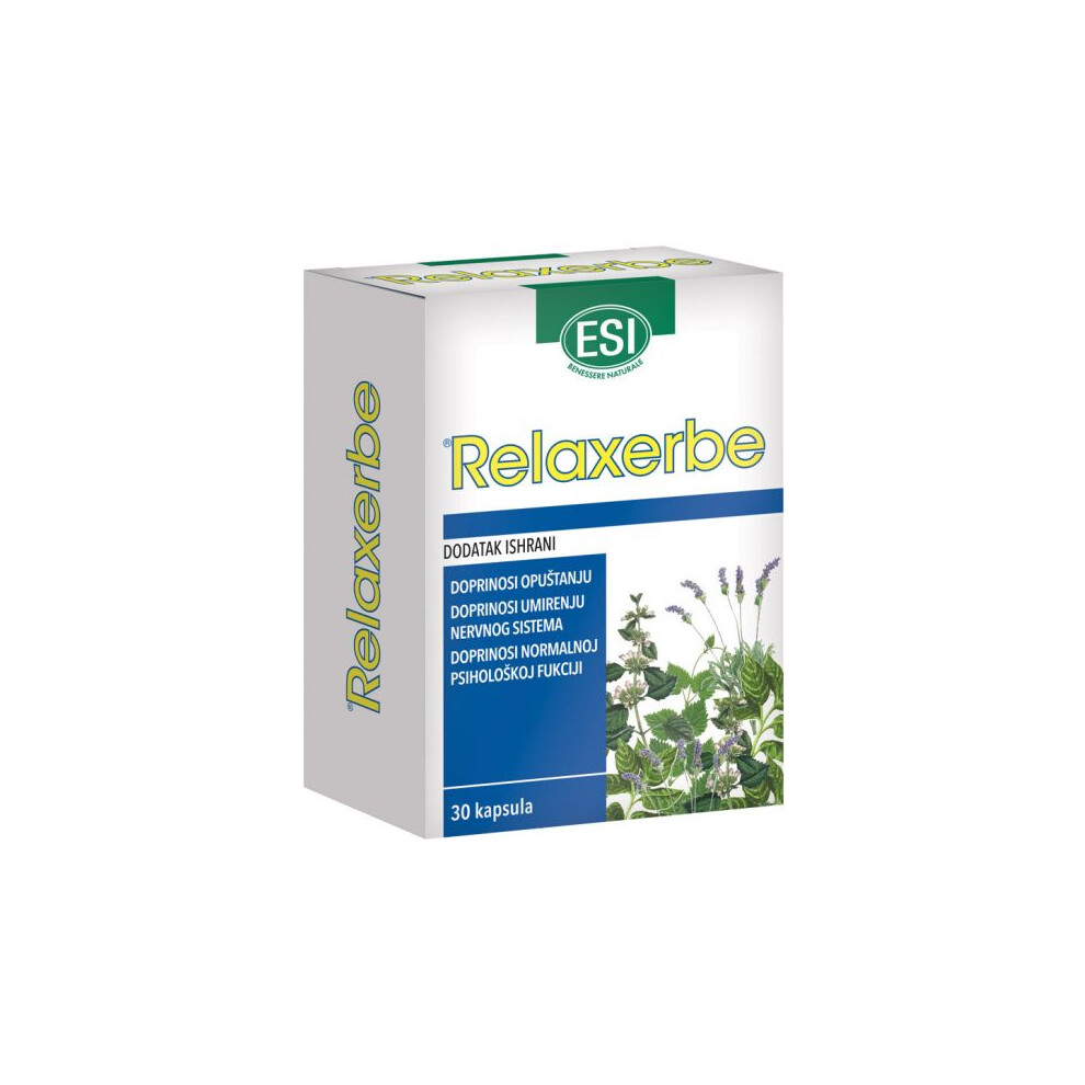 Alfa Herbal Esi Relaxerbe 30 Capsules