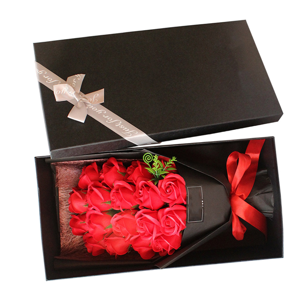Artificial Bouquet Soap Rose Box Rose Soap Decorative-image-OPC-PMPVFC6-NEW