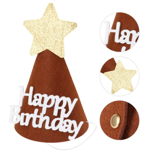 1Pc Lovely Birthday Party Five- Ornament Props 2