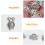 2St DIY Smyckesclips I Metall Silver Med 8