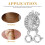 2St DIY Smyckesclips I Metall Silver Med 10