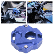 Motorrad-Schlüsselgehäuse CNC-Metal Blau passend für CB650R CBR650R 2020+