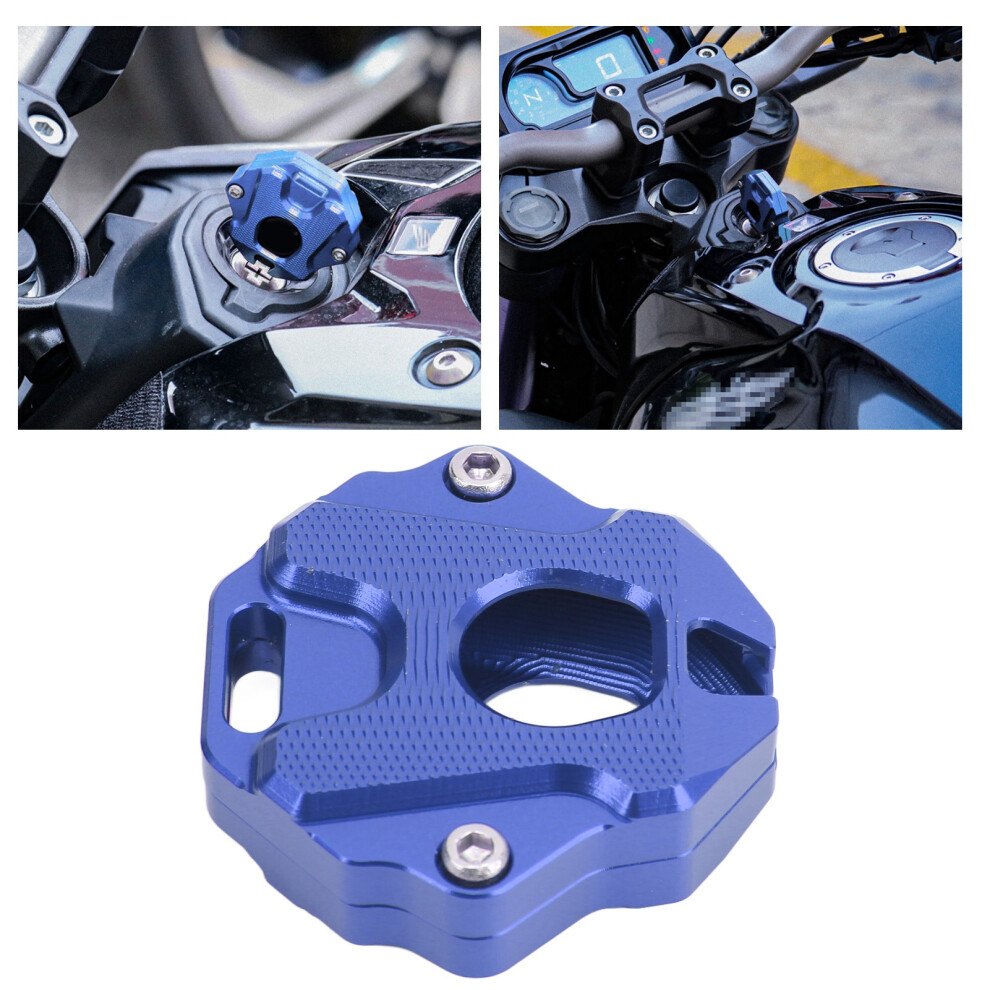 Motorcycle Key Shell CNC Metal Replacement for CB650R CBR650R 2020+ Blue-image-OPC-PMPVSYZ-NEW