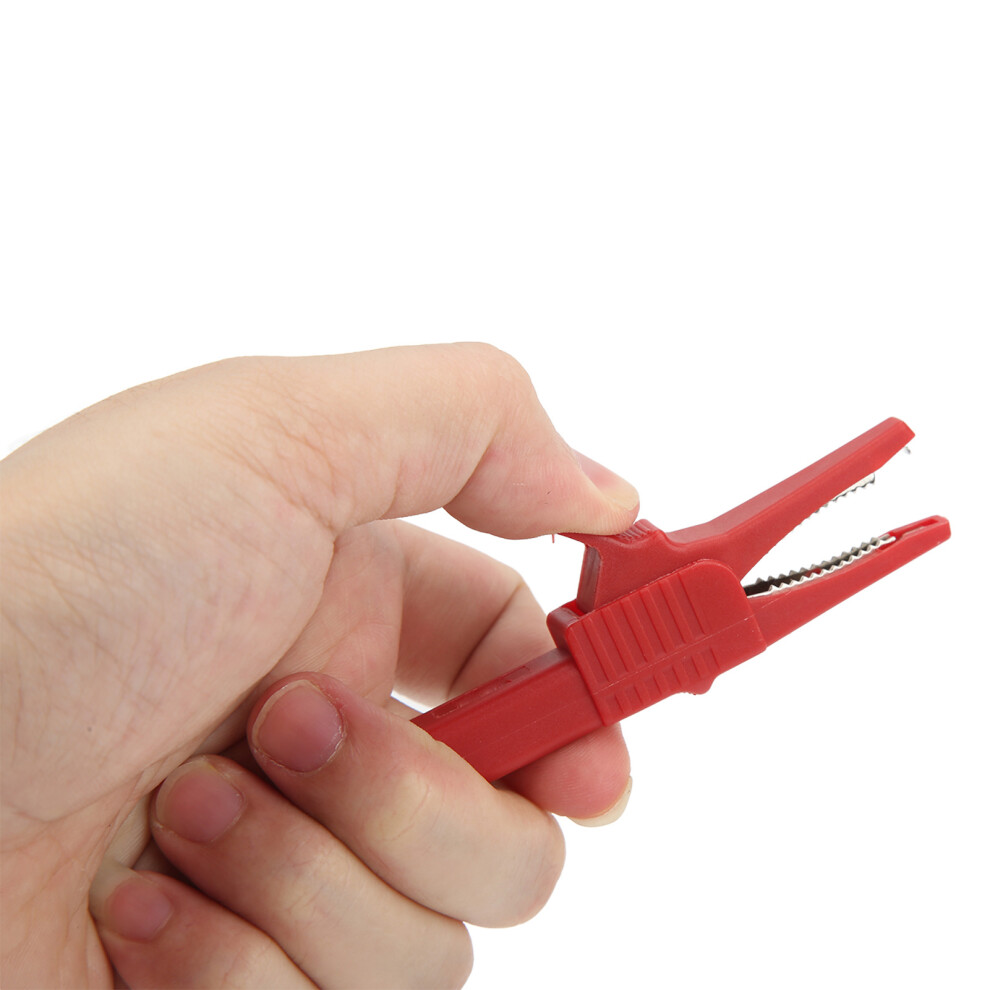 5Pcs J.60039 Red Safety Test Clips, 4Mm Socket, 1000V/32A 3171357627527