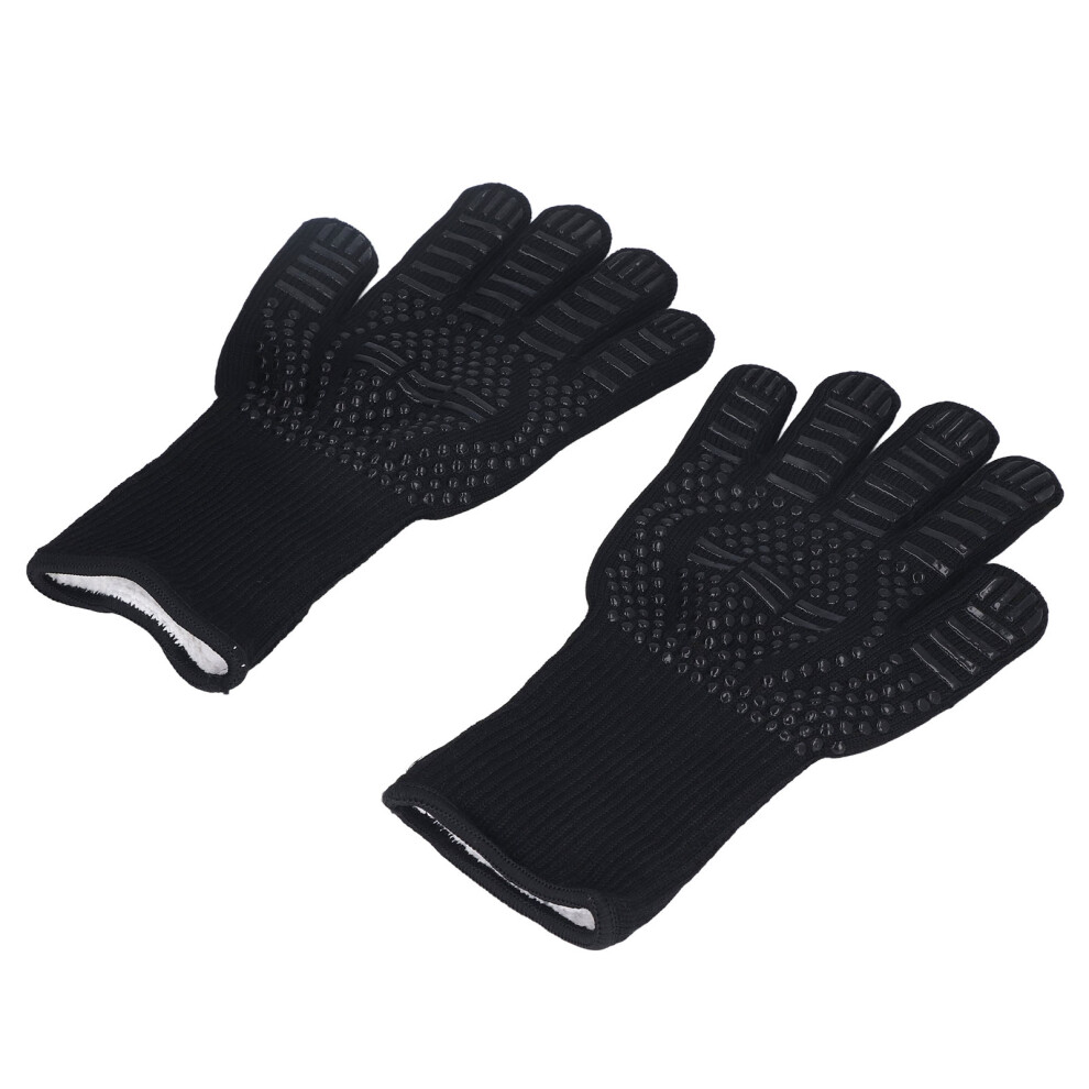 Heat Resistant Gloves 500 31cm for BBQ Oven Microwave Welding