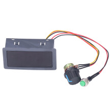 Präziser Gleichstrommotor-Geschwindigkeitsregler mit Digitalanzeige PWM 14 mm LED