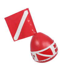 PVC-Tauchboje mit aufblasbarer Flagge für schnelle Lagerung und Sicherheit
