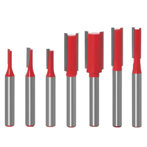 7-teiliges Fräser-Set, 1/4-Schaft, legierter