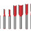 7-teiliges Fräser-Set, 1/4-Schaft, legierter 8