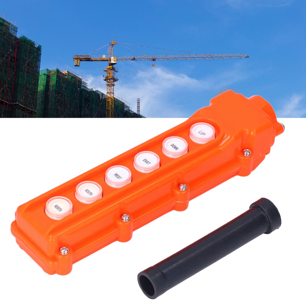 Rainproof Handheld Hoist Control Box - Push Button Switch 220V/500V Safety 4641357630081