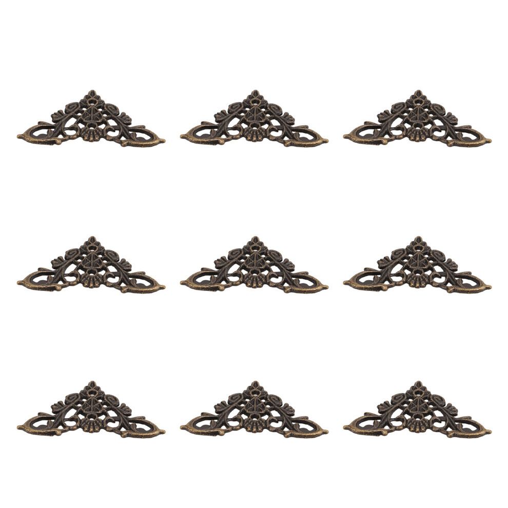 20Pcs Zinc Alloy Corner Guards Classic Retro Design Cabinet Edge Protection
