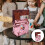 Flerdimensionell Nummer 5 Pinata Papper Roséguld Festdek 6