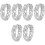 Herrörhängen Silver Metall Drakdesign Hoops 3