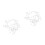 2Pcs Clear Acrylic Star String Lights for Christmas Tree Decoration 9