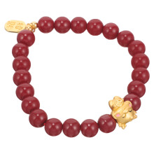 Dragon Year Beaded Bracelet Charming Women’s Wrist Accessory