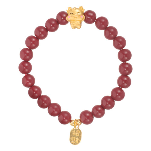 Dragon Year Beaded Bracelet Charming Women’s Wrist Accessory 2