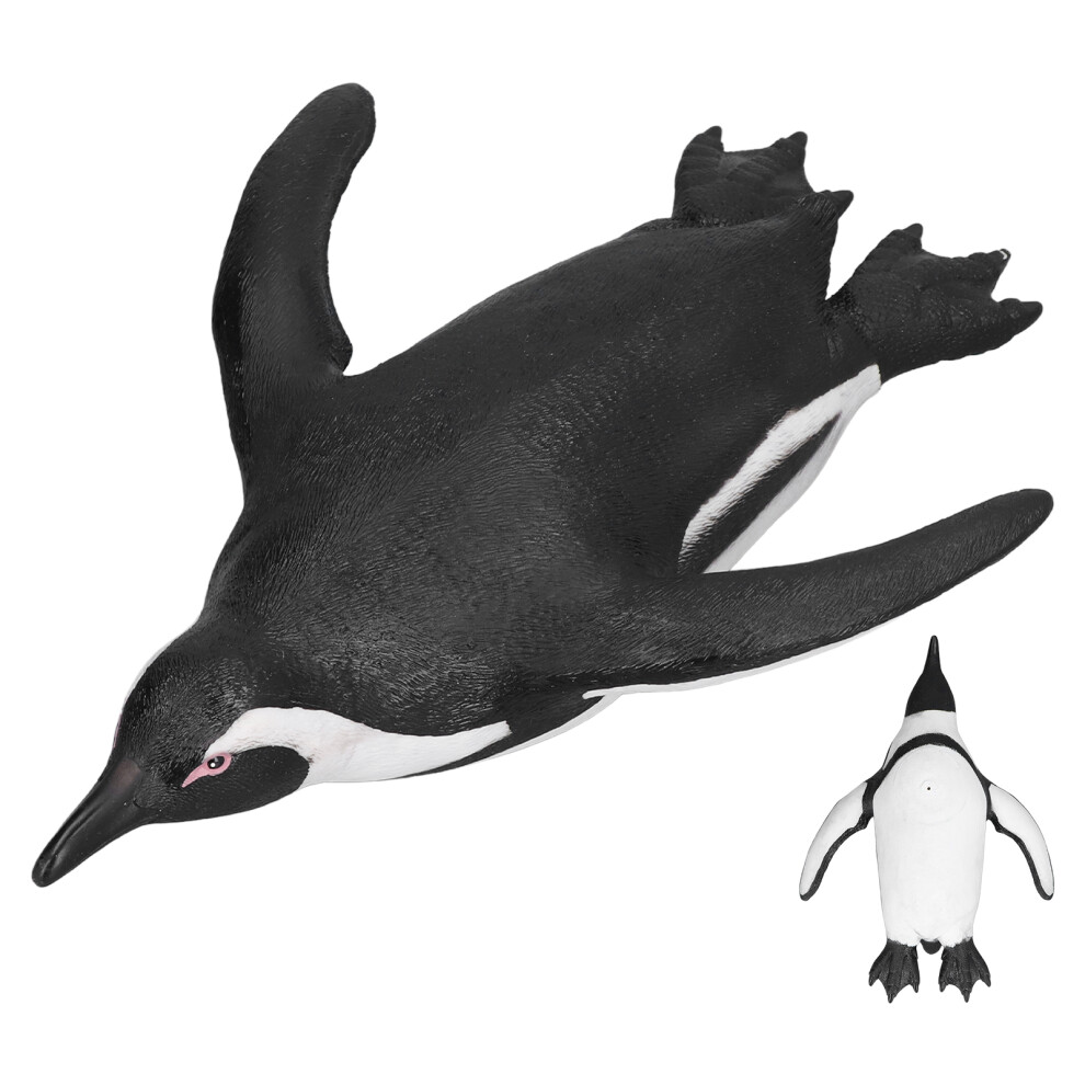 Soft Rubber Penguin Model Toy, 35cm Marine Animal Gift for Ages 3+-image-OPC-PMPWGFX-NEW